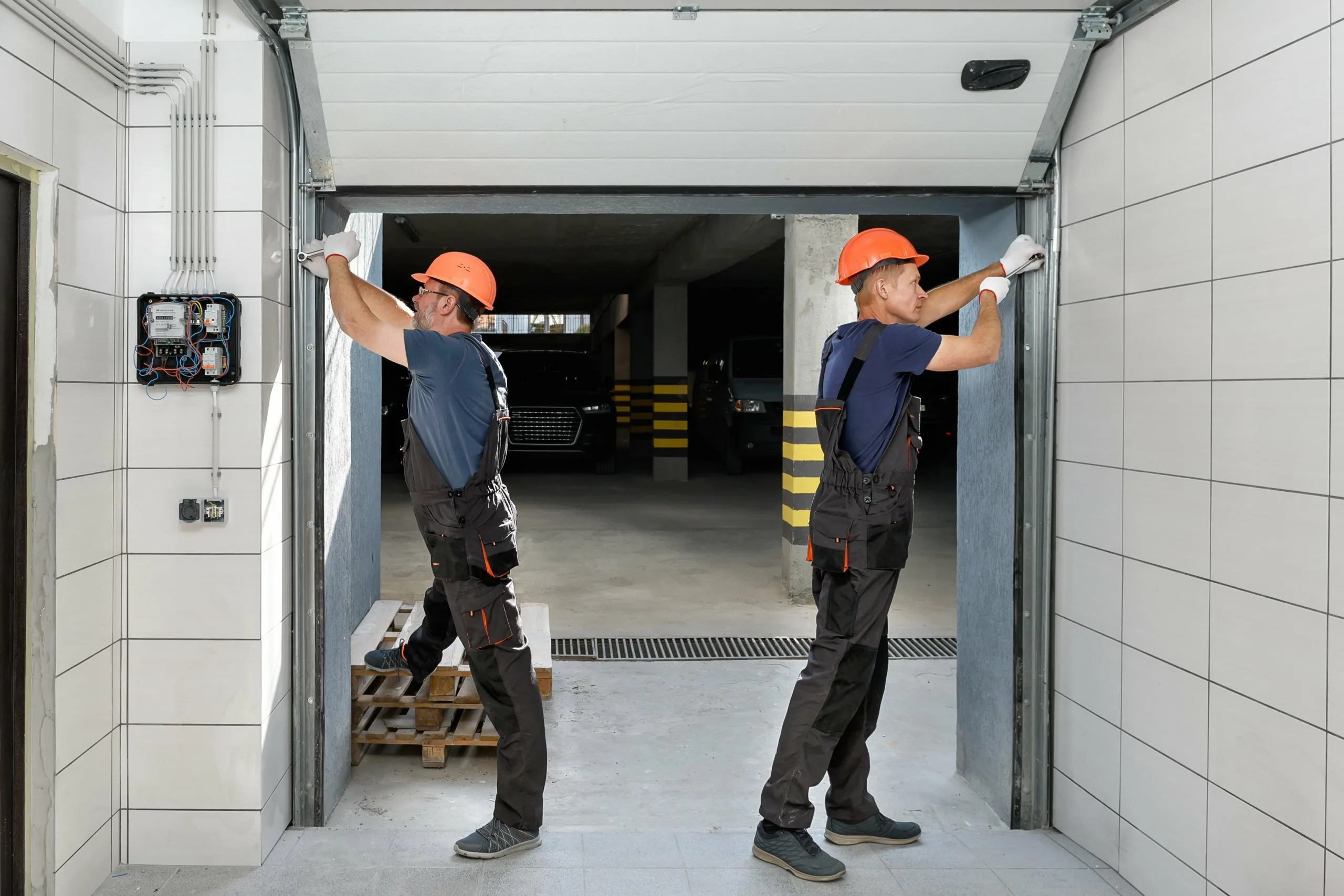 Garage door maintenance